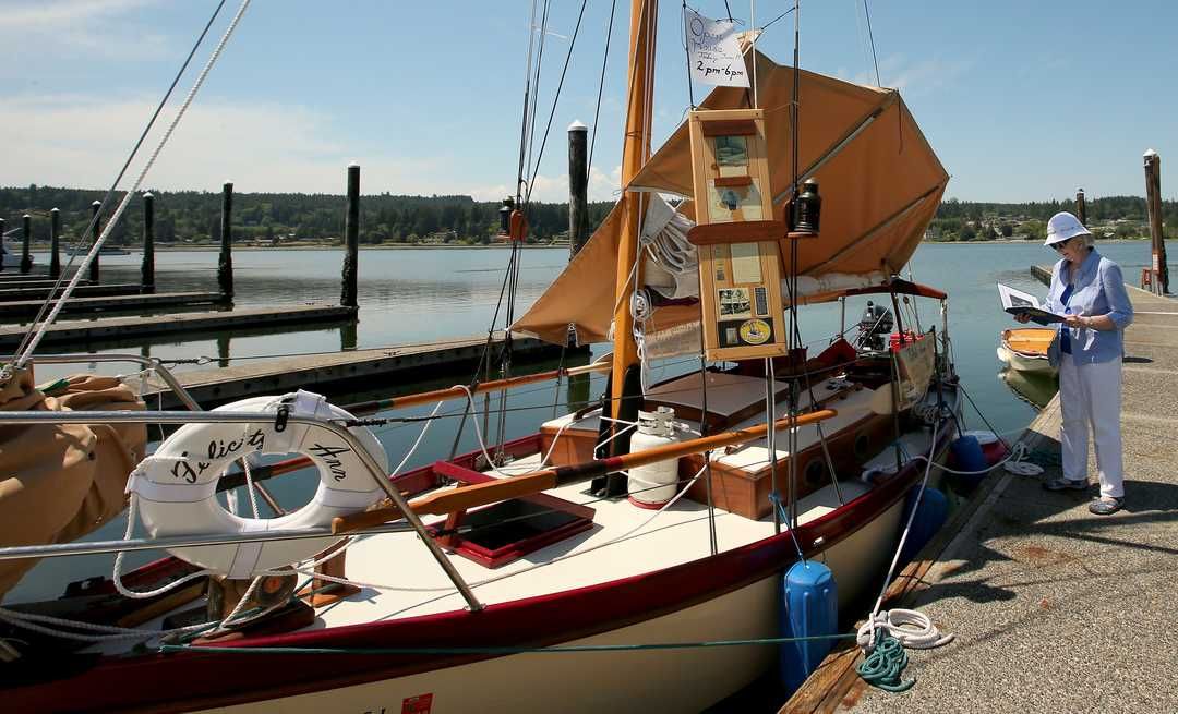 The first woman to sail solo across the Atlantic used this boat