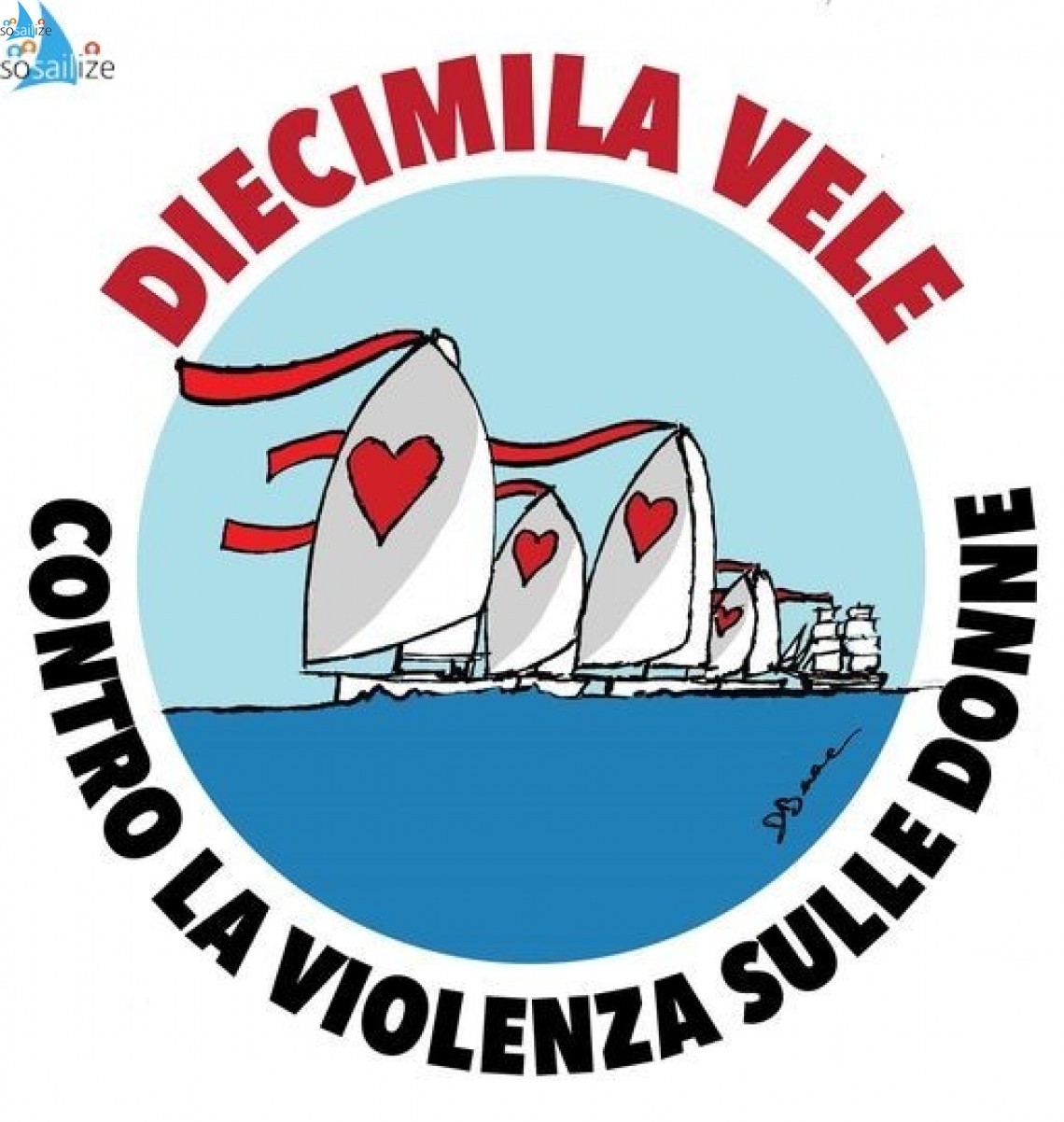 10000 Sails to fight violence against women.  We can change the course together! 
