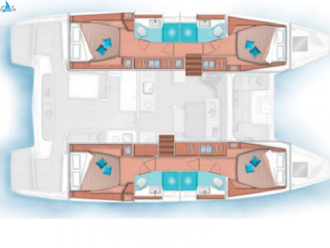 Skipper for a Lagoon 46, Aug 6-12, Alimos, Greece, 1400/week