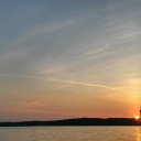 Sun set near Fields Landing