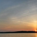 Sun set near Fields Landing