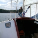 Me chilling on the bow...