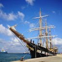 Unexpected stop at the port of Trapani of the "Palinuro", the Italian Navy training ship engaged in the usual summer training campaign. The boat, heading towards the island of Pantelleria, made a stopover to the stride city to avoid the bad weather expected until tomorrow.Today 16/7/2019, from 10 to 12 and from 16 to 19, the ship will be open to the public.Palinuro will return to stop in Trapani, as expected, in the first days of September.