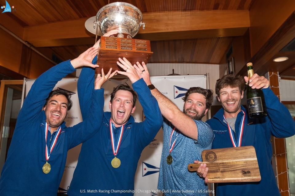 🏆 Holz Wins Second Prince of Wales BowlCHICAGO, IL – Hometown hero Peter Holz and his Windy City Racing team clinched the 2025 U.S. Match Racing Championship (USMRC), hosted by Chicago Yacht Club.Sailing the Tom 28s on Lake Michigan, Holz secured his second Prince of Wales Bowl and National Champion title after three days of intense, head-to-head racing.The championship saw top national competitors navigate a full range of challenging conditions, from steady southerly breezes (8–10 knots) to shifty northerly and easterly winds, testing boat handling precision and tactical adaptability across the entire fleet. Holz and crew delivered consistently sharp performances to earn their legacy-cementing victory.