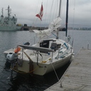 A few photos of our sailboat "SV Plan B"on the completion of a multi year refit and first season on the water.S/V Plan B was launches in June and she was hauled out in Mid Sep so that we can complete a few improvement projects before the cold weather sets in.Unfortunately COVID clipped this Canadian Snowbird wings; so towing SV Plan B to Florida nd sail the blue water of the keys will not happen this winter :(