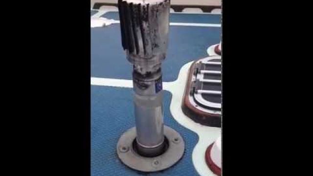 ferro yacht/sailing vessel deck tour before restoration