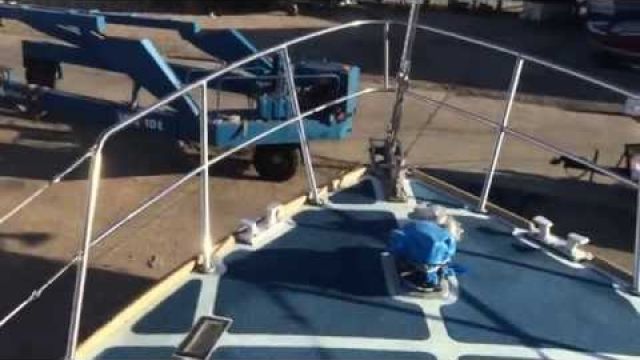 Sailboat update: hull repairs and mast & rigging