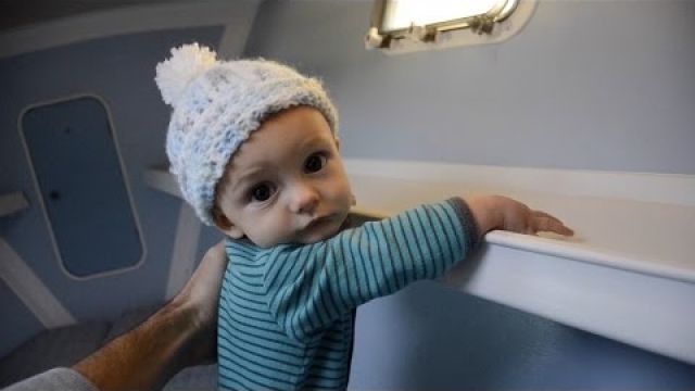 Sailing Vayu Episode 2: Fischer does boat work.