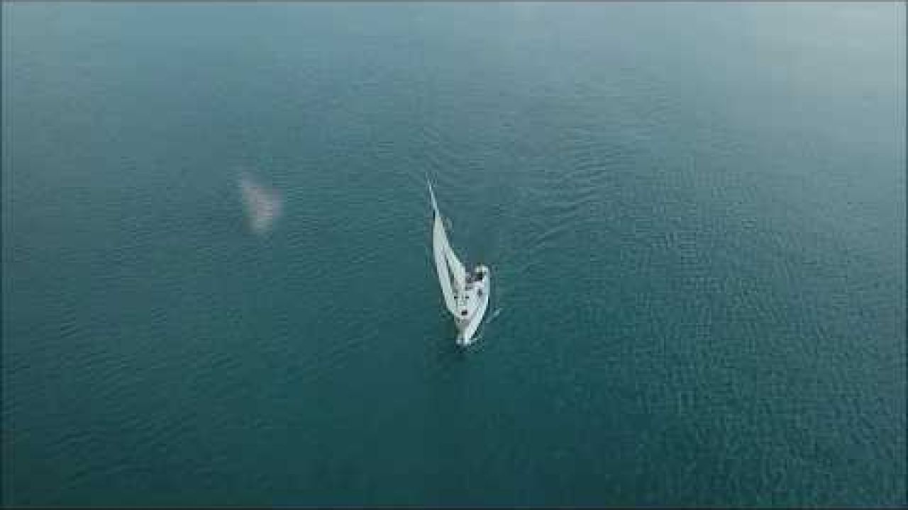 Sailing in north adriatic sea