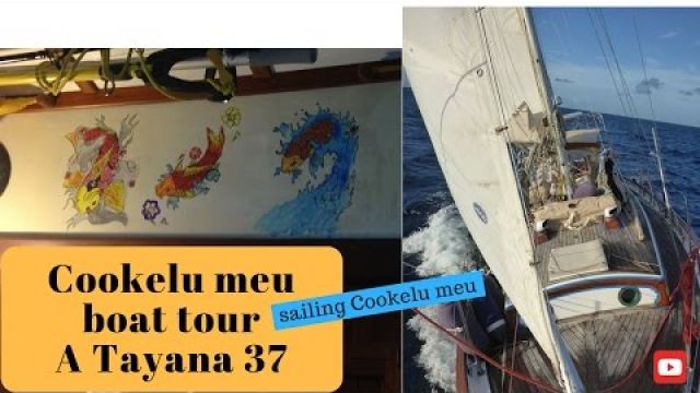 Cookelu meu boat tour. A Tayana 37