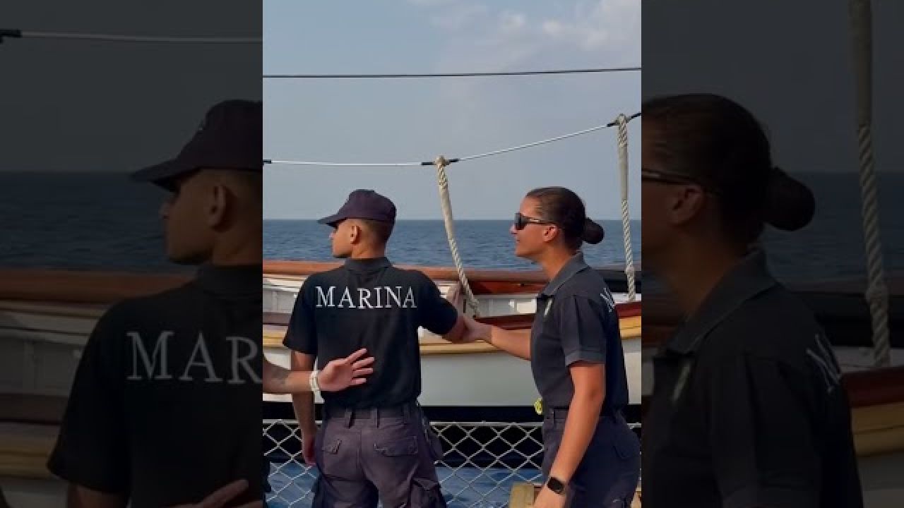 Nave Palinuro with the 