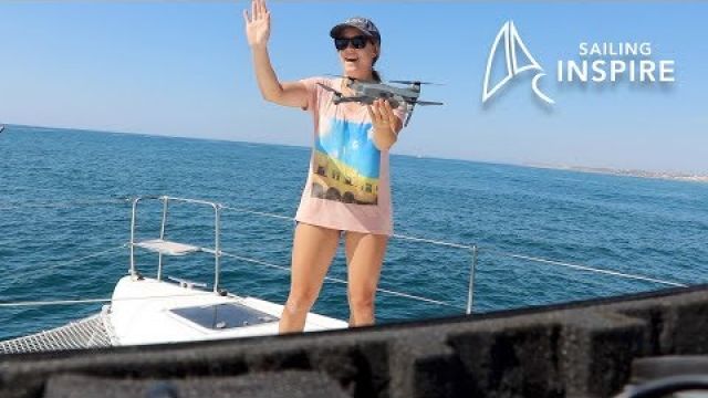 Discovering the Portugal Coast & we get epic footage on our Mavic Pro Drone - Sailing Inspire Ep 7