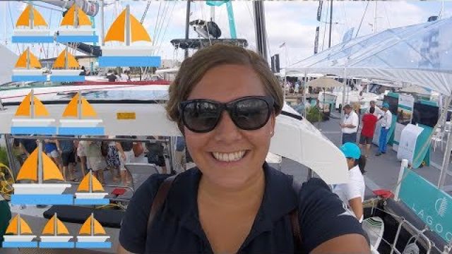 Admiring the Yachts at the Largest In-water Sailboat Show | Sincerely Sailing E. 19