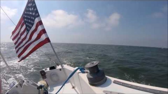 Sailing to Cape Charles 9-24-2016