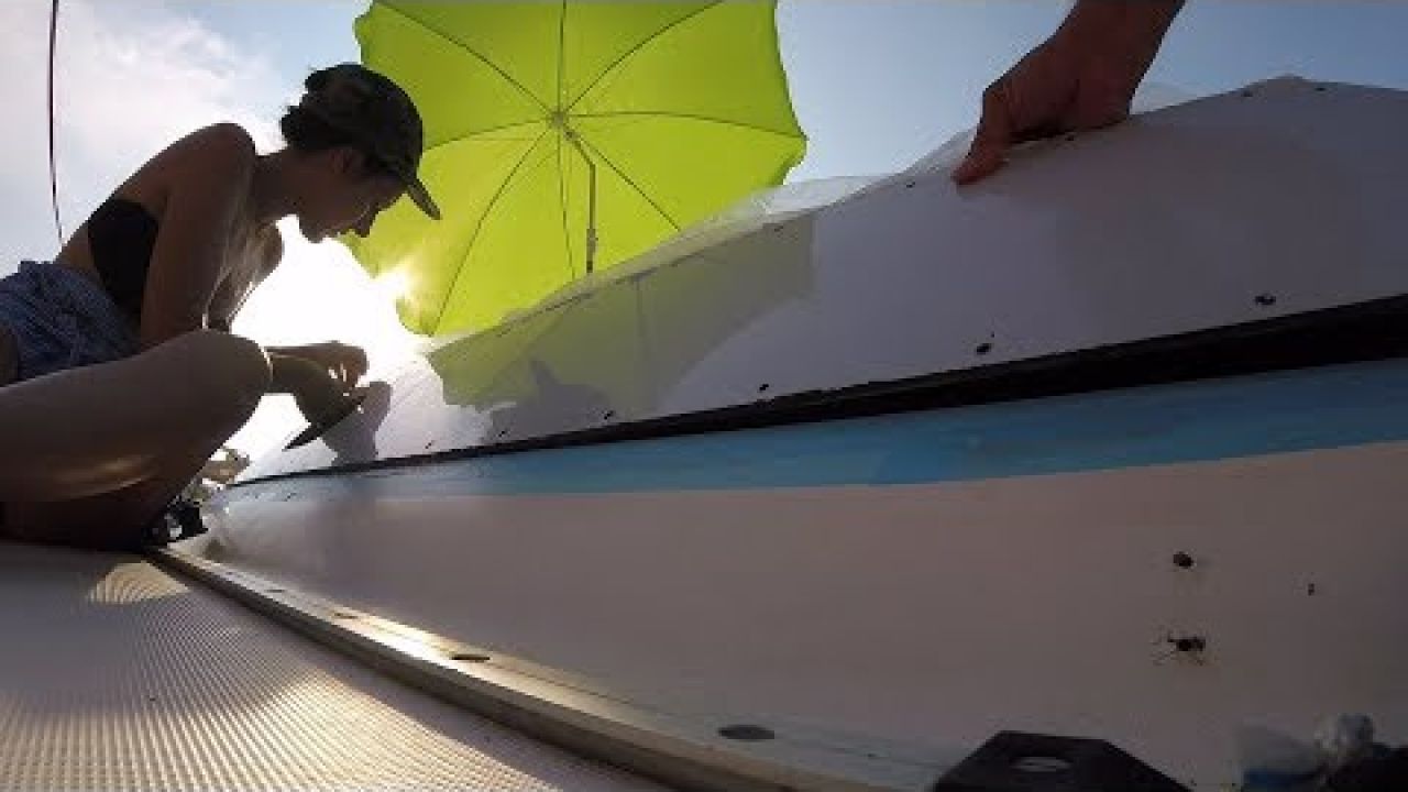 Replacing the acrylic portlights part 3 - EP 18 -