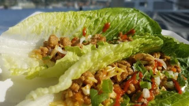 Cooking Onboard: Pork Lettuce Wraps
