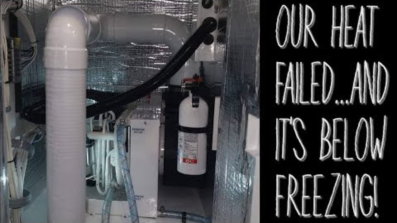Onboard Lifestyle ep.41 Our Heating System Failed And It's Below Freezing!