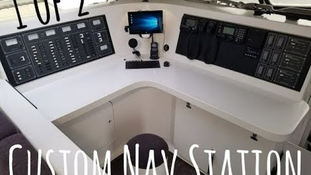 Onboard Lifestyle ep.14 Custom Catamaran Nav Station (1 of 2)