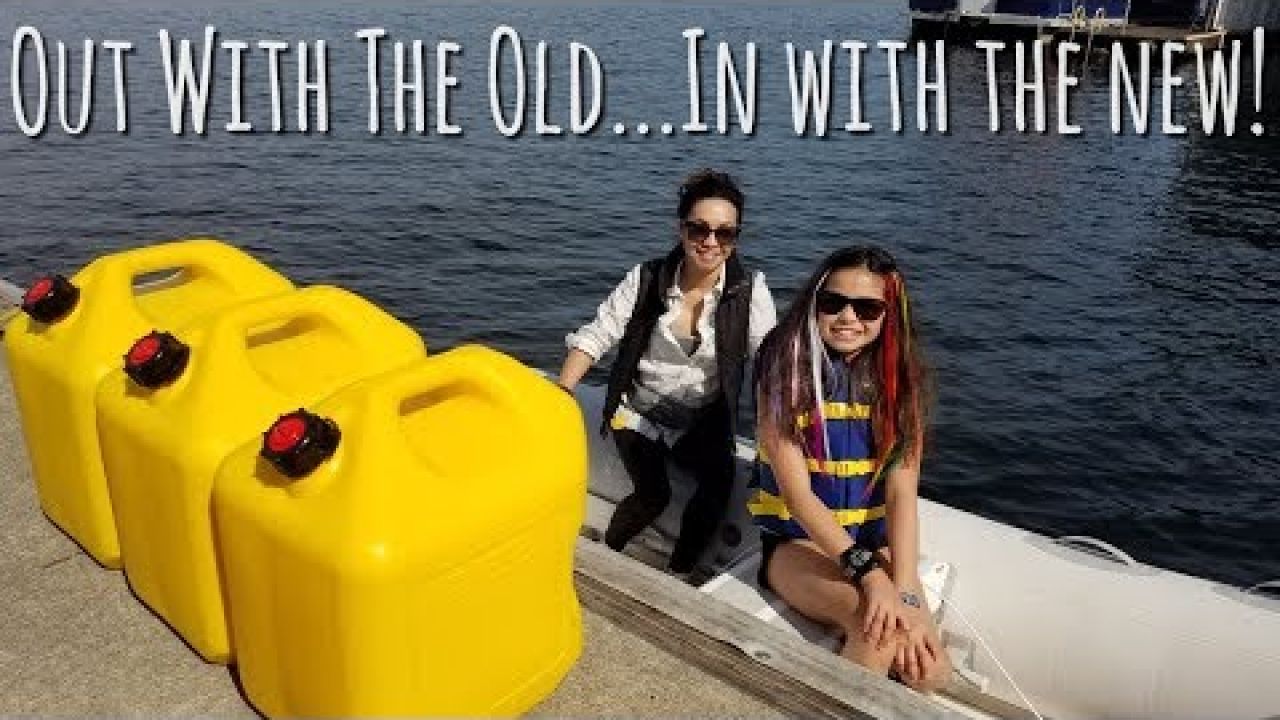 Onboard Lifestyle ep.61 Removing 9yo Diesel From Our Catamaran