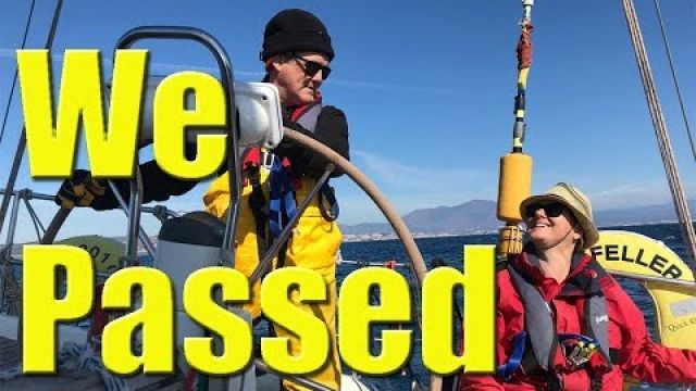 We pass our RYA Competent Crew Course - Sailing A B Sea (Ep.008)
