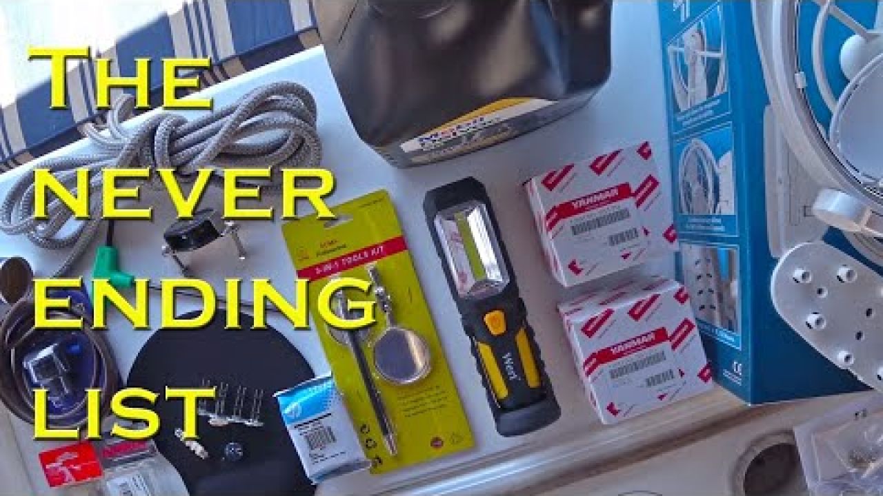 .Making the never ending list a bit smaller - Sailing A B Sea (Ep.144)