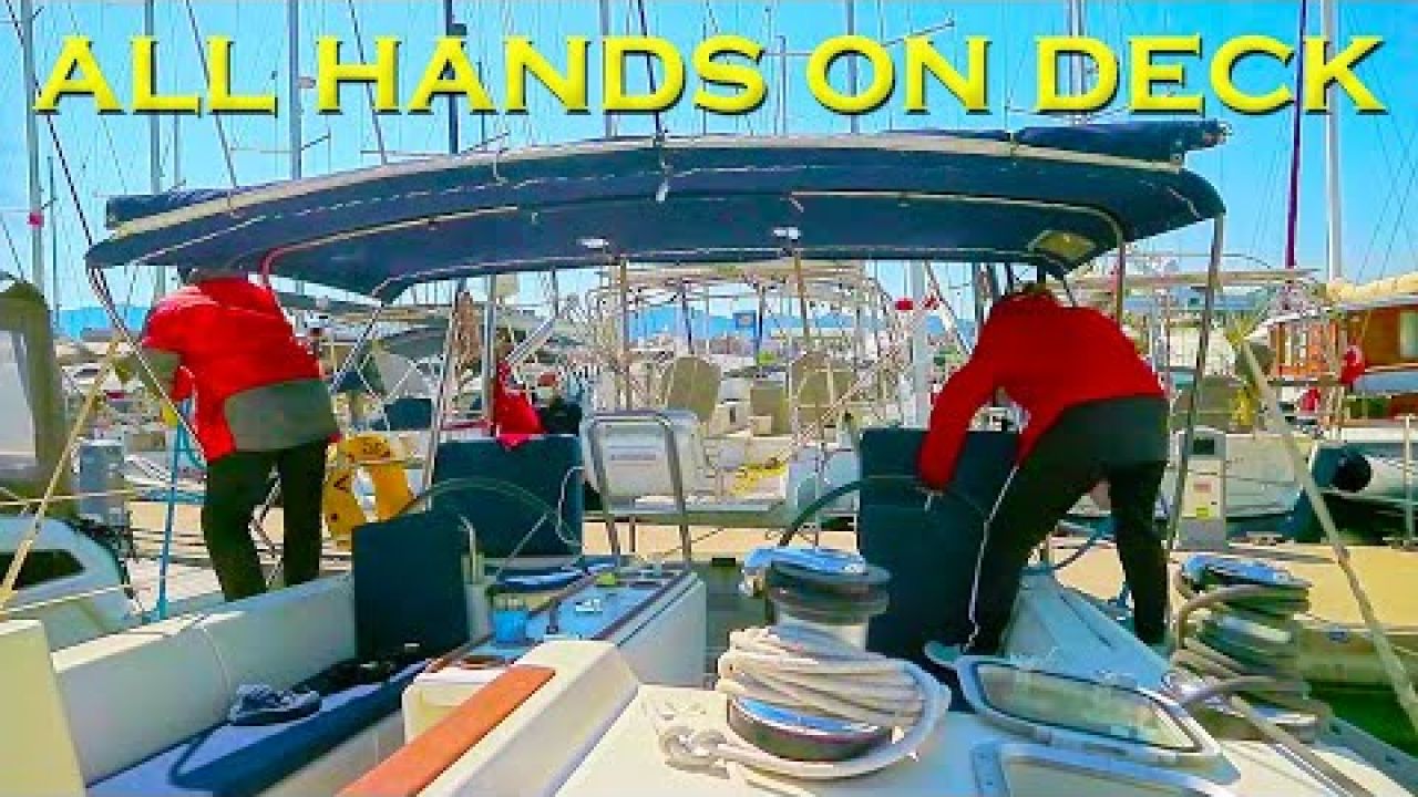 Having a smashing time (literally) at Marmaris marina - Sailing A B Sea (Ep.165)