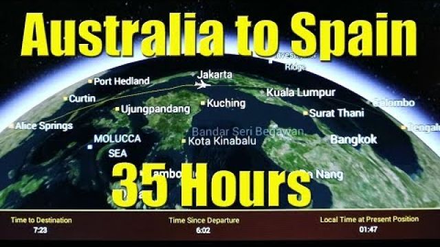 Business class flights Australia to Europe - Our epic 18,600km trip - Sailing A B Sea (Ep.003)