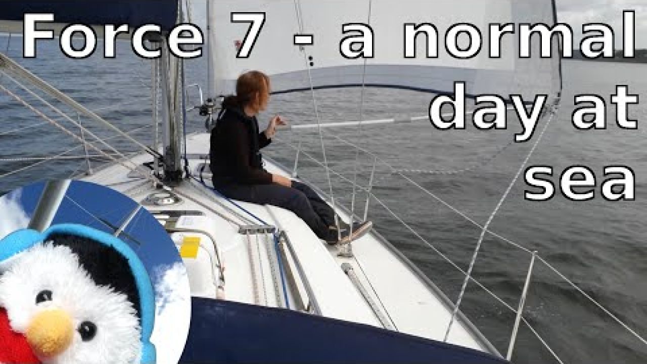 Stormy sea - Sailing the Irish Sea - Ardglass to Bangor - Ep. 110