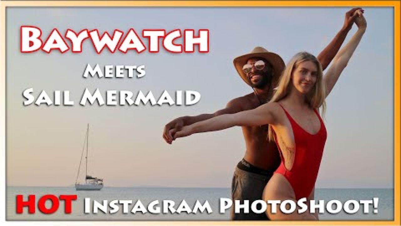 Too Sexy for Youtube? HOT beach photoshoot with Mermaid Ine! - Sail Mermaid - S3 E21
