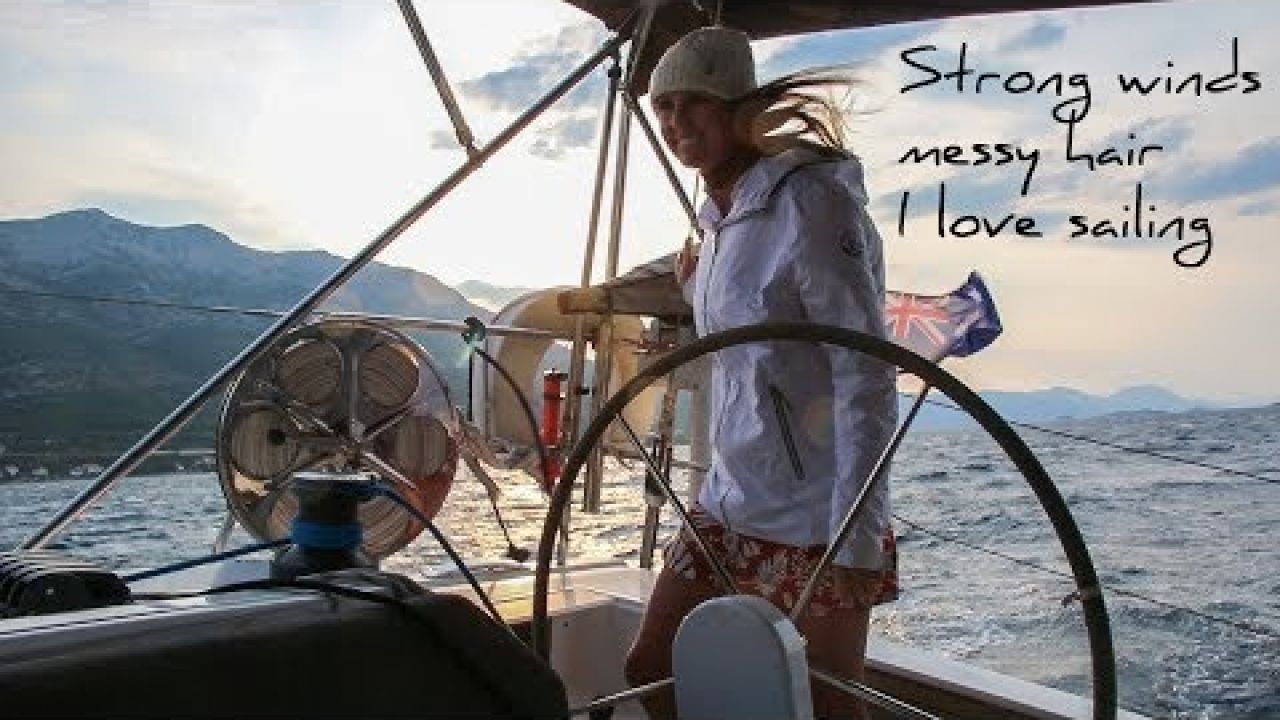 27. STRONG WINDS and great SAILING in Croatia | Sailing the Croatian Islands Brac Korcula and Split