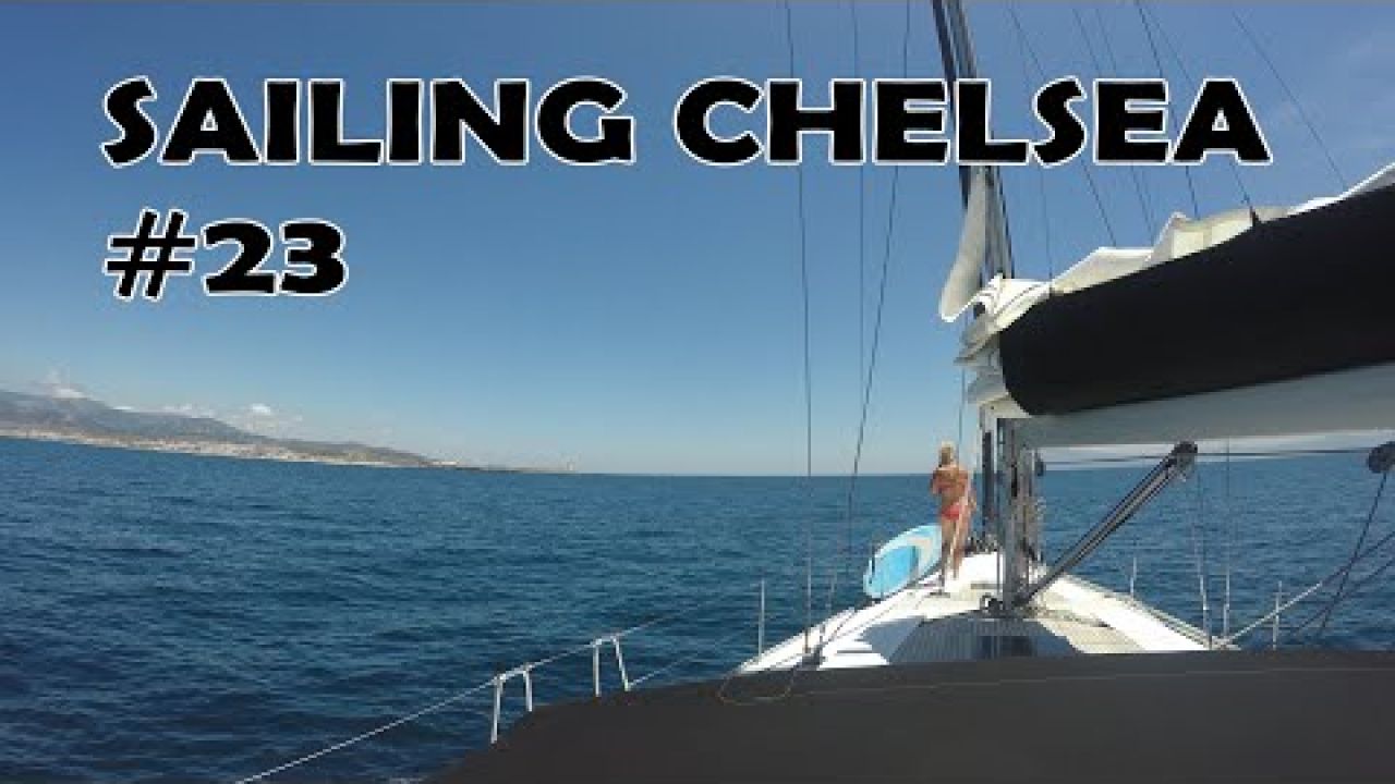 Episode 23 - Sailing Chelsea - Close Call with Cargo Ships!