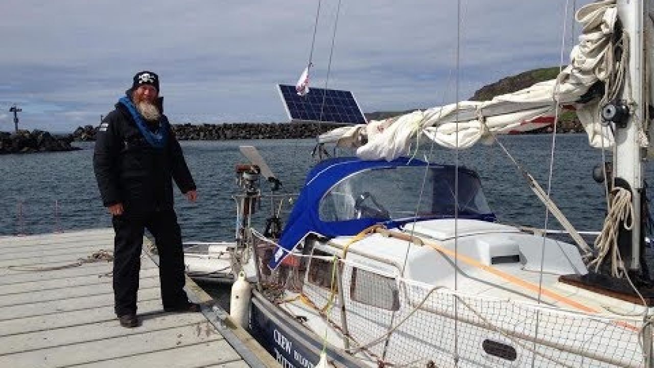 First Sailboat. The Trident 24 Rebuild