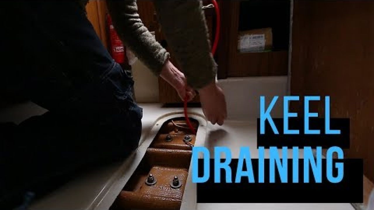 ? Draining out my keel, cause of watertank overfill... ep.5