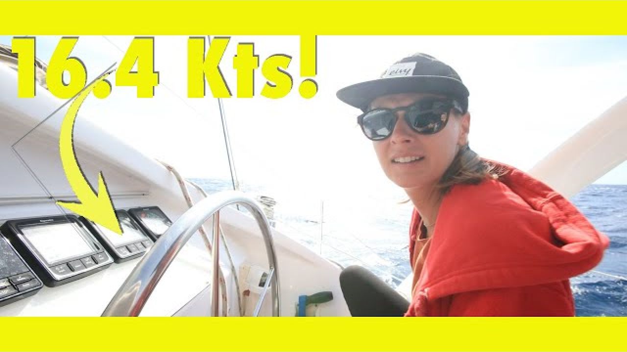 NEW SPEED RECORD & Fishing line caught in our propellor. (Learning By Doing Ep214)