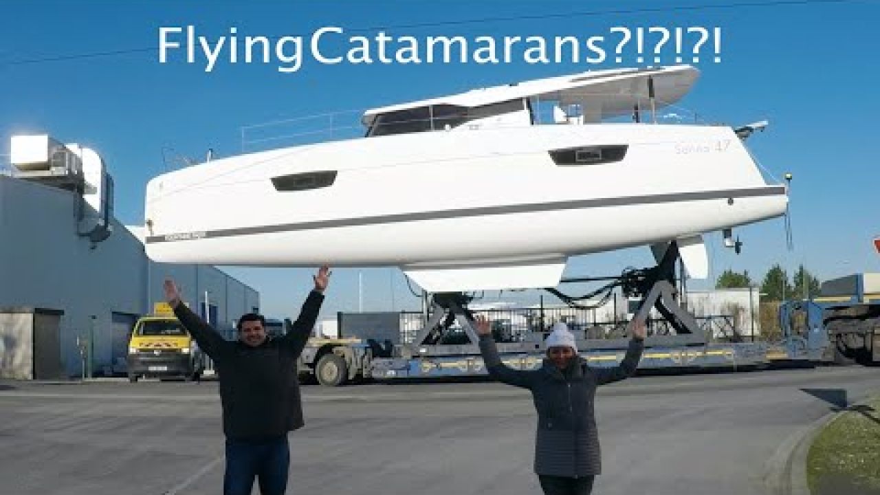 Episode 06 - It's a Bird, It's a Plane, Nope It's Our Catamaran Flying Through La Rochelle