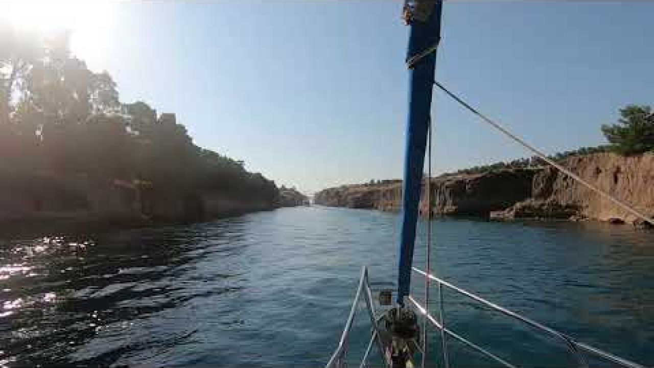 CORINTH CANAL AUGUST 2020