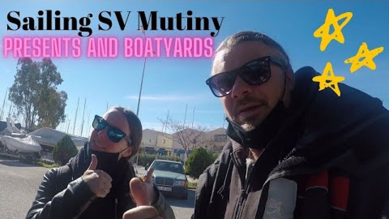 Sailing SV Mutiny 45, presents & boatyards