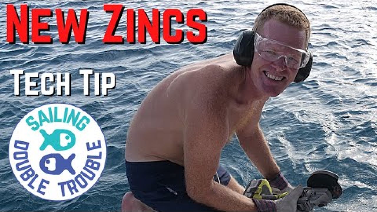 Sailboat, sailing and replacing zincs