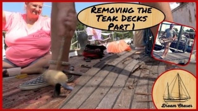 Removing the Teak Deck Part 1