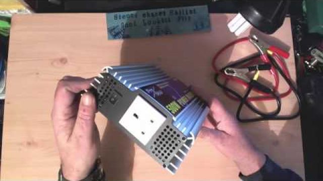 Testing 240 volt inveters Second Chance Sailing