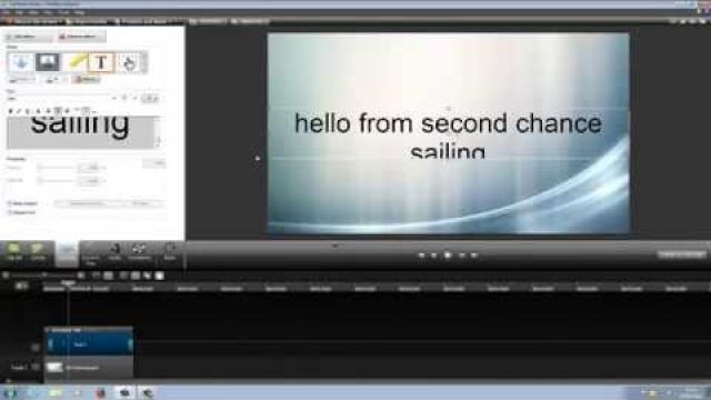 Second chance sailing how to edit videos for upload to YouTube with camtasia studio