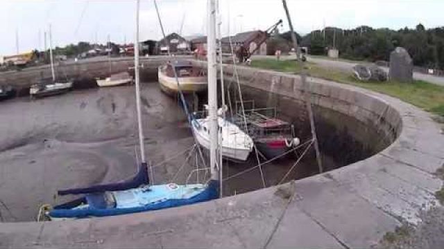 Evening walk around the boat yard second chance sailing